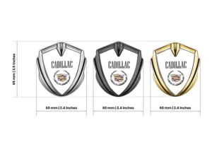 Cadillac Emblem Fender Abzeichen Minimales Design Standard